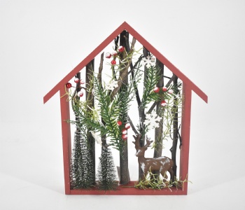 Wooden Christmas Tree, House Decoration