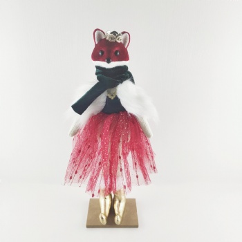 Christmas Fox Arrangement