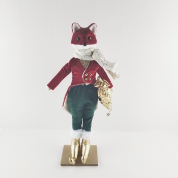 Christmas Fox Arrangement